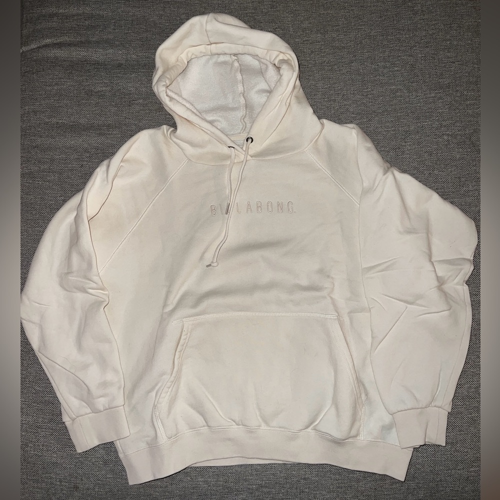 Billabong beige hoodie M